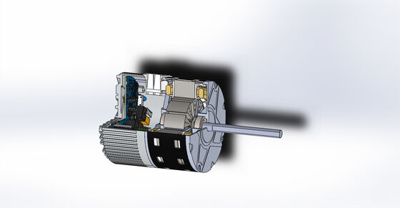 48 Frame ECM Motor For Fan and Blower - 250W 300-1050RPM 220-240V 50/60HZ